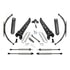 K2128DL by FABTECH - Radius Arm Lift System; w/DLSS Shocks; 8 in. Lift;
