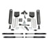 K2130M by FABTECH - Basic Lift System w/Shocks; w/Stealth Monotube Shocks; 6 in. Lift;
