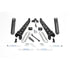 K2131 by FABTECH - Radius Arm Lift System; w/Performance Shocks; 6 in. Lift;
