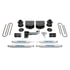K2160 by FABTECH - Budget Lift System w/Shock; w/Performance Shocks; 4 in. Lift;