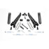 K2215 by FABTECH - Radius Arm Lift System; 4 in. Lift; Incl. Performance Shocks;