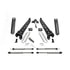 K2256DL by FABTECH - Radius Arm Lift System; w/DLSS Shocks; 6 in. Lift;