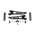 K2400 by FABTECH - 2.5' RADIUS ARM KIT W/SHK EXT 2023-