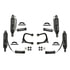 K2428DL by FABTECH - 4' UCA KIT W/BJ & DLSS RESI SHOCKS
