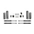 K4048M by FABTECH - Budget Lift System w/Shock; w/Stealth Monotube Shocks; 3 in. Lift;