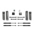 K4163M by FABTECH - Sport II Lift System; 3 in. Lift; w/Stealth; For PN[FTS24243/FTS6349/FTS6333];