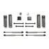 K4163DL by FABTECH - Sport II Lift System; 3 in. Lift; w/DL Shocks; For PN[FTS24243/FTS24243/FTS811502];