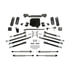 K4177DL by FABTECH - Crawler Lift Kit; 5 in. Lift w/Dirt Logic 2.25 Non Resi Shocks;