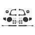 K7086M by FABTECH - Uniball UCA Lift System; 3 in. Lift; UCA Kit w/Uniball; Front Shock Spacer; Rear Coil Spacer; Rear Stealth Shocks;