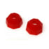 9.13102R by ENERGY SUSPENSION - Tie Rod Dust Boot; Red; Octagon Style; Largest Dia. Taper 0.59 in./15mm; Socket Top Dia. 1 3/8 in./35mm; 2 Pack;