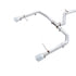 AWE 3020-22034 Exhaust System Kit AWE Track Edition Exhaust - Non-Resonated - for MK7 Jetta GLI w/ Stock Downpipe - Chrome