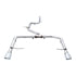 AWE 3020-22034 Exhaust System Kit AWE Track Edition Exhaust - Non-Resonated - for MK7 Jetta GLI w/ Stock Downpipe - Chrome