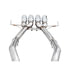 AWE 3020-42073 Exhaust System Kit AWE Track Edition Axleback Exhaust for C7 Corvette Stingray / Z51 / Grand Sport / Z06 / ZR1