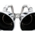 AWE 3020-42073 Exhaust System Kit AWE Track Edition Axleback Exhaust for C7 Corvette Stingray / Z51 / Grand Sport / Z06 / ZR1