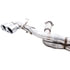 3020-42080 by AWE - AWE Track Edition Exhaust for C8 Corvette -- Chrome Silver Tips