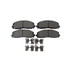 D1589 by BAER - Baer Brakes Claw Brake Pads, Front