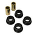 99105G by ENERGY SUSPENSION - Universal Link Bushings; Black; Bushing OD 1 1/8 in.; Sleeve ID 0.5 in.; Sleeve L-1.4; Barrel L-0.5 in.; Flange L-3/16 in.; 4 Bushings w/2 Sleeves; Performance Polyurethane;