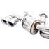 AWE 3015-42151 Exhaust System Kit AWE Touring Edition Exhaust for C8 Corvette -- Chrome Silver Tips