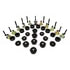 Crown 52002723MK Body Mount Set Body Mount Master Kit; Incl. Upper/Lower Grille Mount Bushings; Retainers; Washer; Bushings;