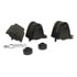 Crown 52019201K Engine Mount Kit Engine Mount Kit; Incl. 2 Engine Mounts/1 Transmission Mount/2 Insulators/1 Stud;