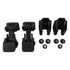 Crown 55176636K2 Hood Latch Assembly Hood Catch Kit; Incl. 2 Catches/2 Brackets;