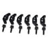55397093K by CROWN - Hard Top Hardware Kit; Incl. 6 Retainers And 6 Screws;