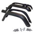 Crown 5AHK Fender Flare Set Fender Flare Kit; 4 Piece; Incl. Hardware;