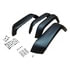 5KCK by CROWN - Fender Flare Kit; Incl. 4 Smooth Flares/Retainers/Rivets; w/Smooth Body Color Flares;