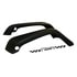 Crown 5KFKFR Fender Flare Set Fender Flare Set; Front; Incl. 2 Flare/Retainers/Rivets; Textured Black;