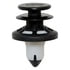6510359AA by CROWN - Door Trim Panel Push Pin; White And Black; Plastic;