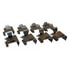 Crown 68003705AA Disc Brake Pad Spring Kit Brake Pad Spring Kit; Front;