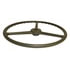 7375336 by CROWN - Steering Wheel; Green; 17 in. Diameter; 3 Spokes; 36 Splines; Replaces Original Sheller Type;