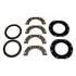 Crown J0908226 Steering Knuckle Seal Steering Knuckle Seal Kit; Front; Incl. 4 Retaining Plates/2 Felt Seals/2 Rubber Seals;