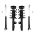 4-11013-252120-001 by UNITY AUTOMOTIVE - Front and Rear Suspension Strut and Coil Spring Assembly Shock Absorber Kit