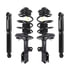 4-11125-259970-001 by UNITY AUTOMOTIVE - Front and Rear Suspension Strut and Coil Spring Assembly Shock Absorber Kit