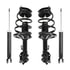 4-11133-259890-001 by UNITY AUTOMOTIVE - Front and Rear Suspension Strut and Coil Spring Assembly Shock Absorber Kit