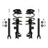 4-11595-255030-001 by UNITY AUTOMOTIVE - Front and Rear Suspension Strut and Coil Spring Assembly Shock Absorber Kit