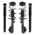 4-11735-255510-001 by UNITY AUTOMOTIVE - Front and Rear Suspension Strut and Coil Spring Assembly Shock Absorber Kit