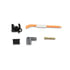 MSD 31359 Spark Plug Wire Set Super Conductor Spark Plug Wire Set, Small Block Chevy 350 HEI
