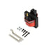 MSD 5526 Ignition Coil Street Fire Igntiion Coil Dual Connector, Red, GM HEI distributors