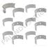 370090 by PAI - Engine Crankshaft Main Bearing - STD Caterpillar 3116 / 3126 / C7 Series Application