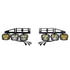 Morimoto BAF024 Fog Light Bracket Morimoto 4Banger Triple Fog Kit: 17-20 Raptor (brackets only)