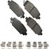 Akebono ACT2172 Disc Brake Pad Set PRO-ACT BRAKE PADS