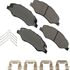 ACT2304 by AKEBONO - ProACT Ultra Premium Ceramic Disc Brake Pad Kit