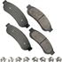 SDF1334 by AKEBONO - Akebono Severe Duty Ultra Premium Disc Brake Pad Kit