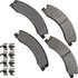 Akebono SDF1411 Disc Brake Pad Set Akebono Severe Duty Ultra Premium Disc Brake Pad Kit