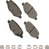 SDF1377A by AKEBONO - Akebono Severe Duty Ultra Premium Disc Brake Pad Kit
