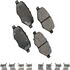 SDF1612 by AKEBONO - Akebono Severe Duty Ultra Premium Disc Brake Pad Kit
