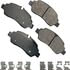 SDF1775 by AKEBONO - Akebono Severe Duty Ultra Premium Disc Brake Pad Kit