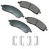 Akebono ACT1019 Disc Brake Pad Set ProACT Ultra Premium Ceramic Disc Brake Pad Kit
